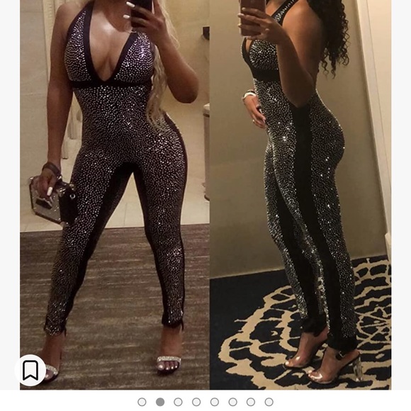 Sequin jumpsuit - Picture 6 of 6